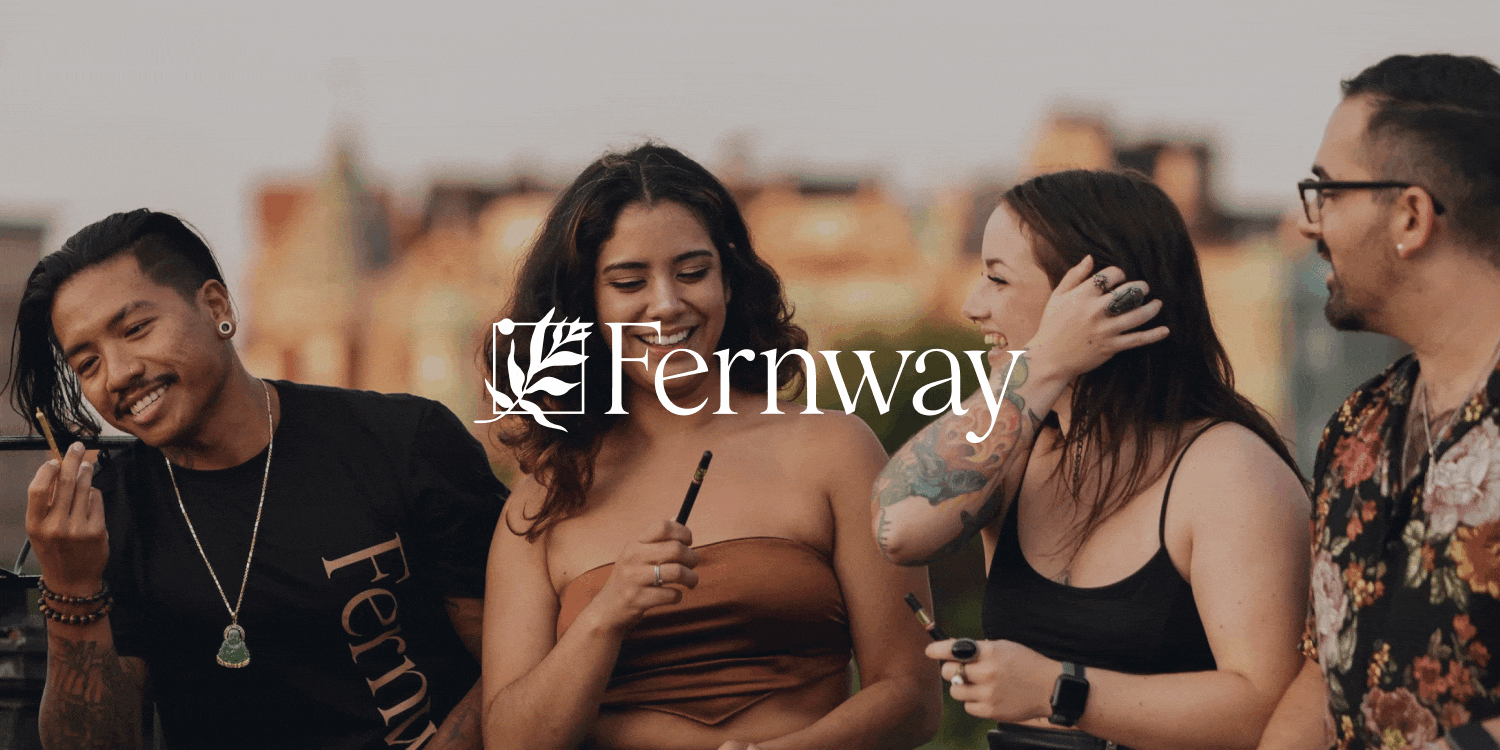 Fernway Logo on a gif background