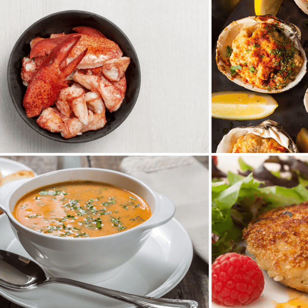 Four lobster dishes