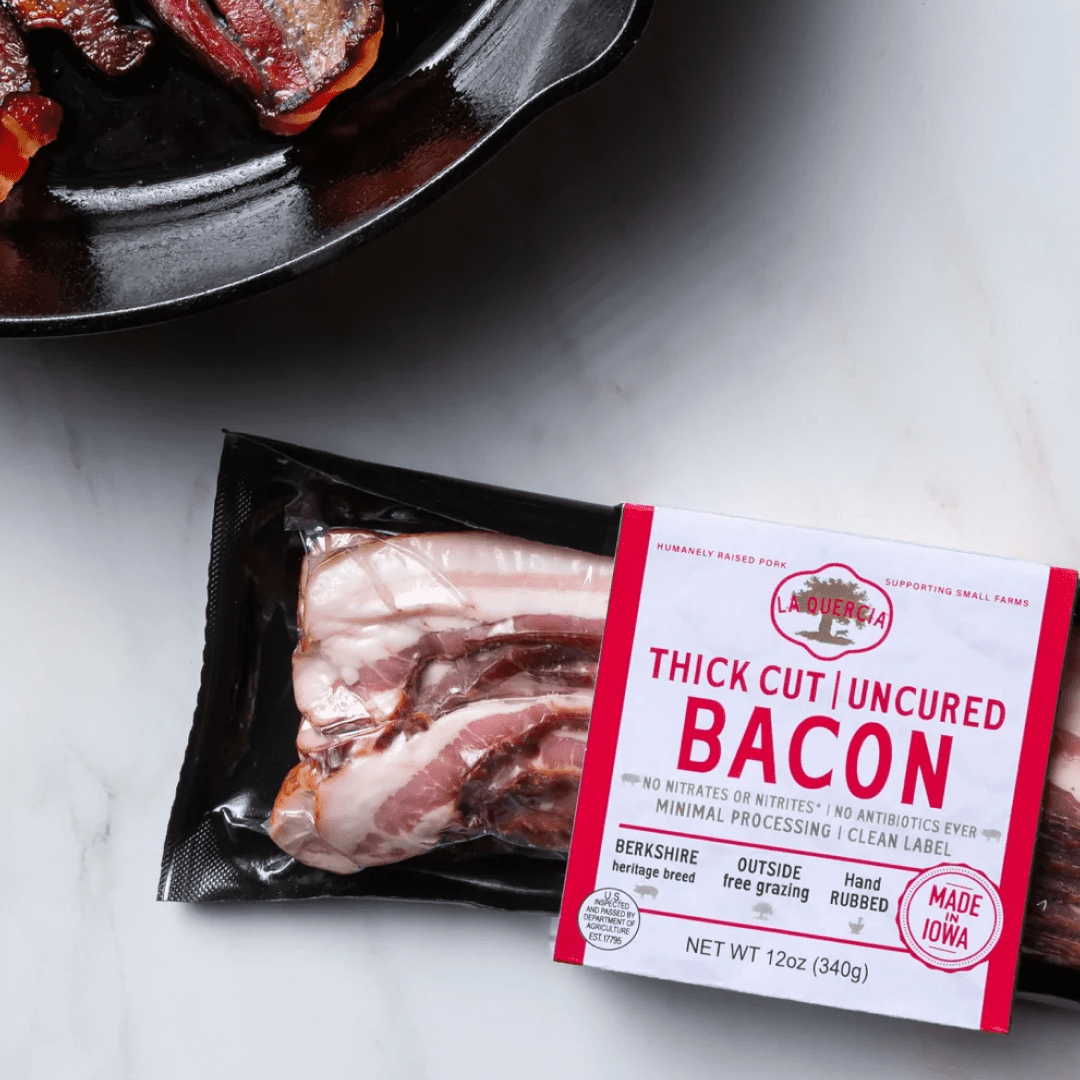 La Quercia Thick Cut Uncured Bacon