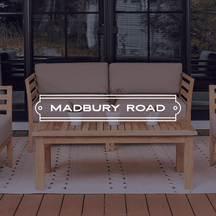 Madbury Road Logo overlayed on background